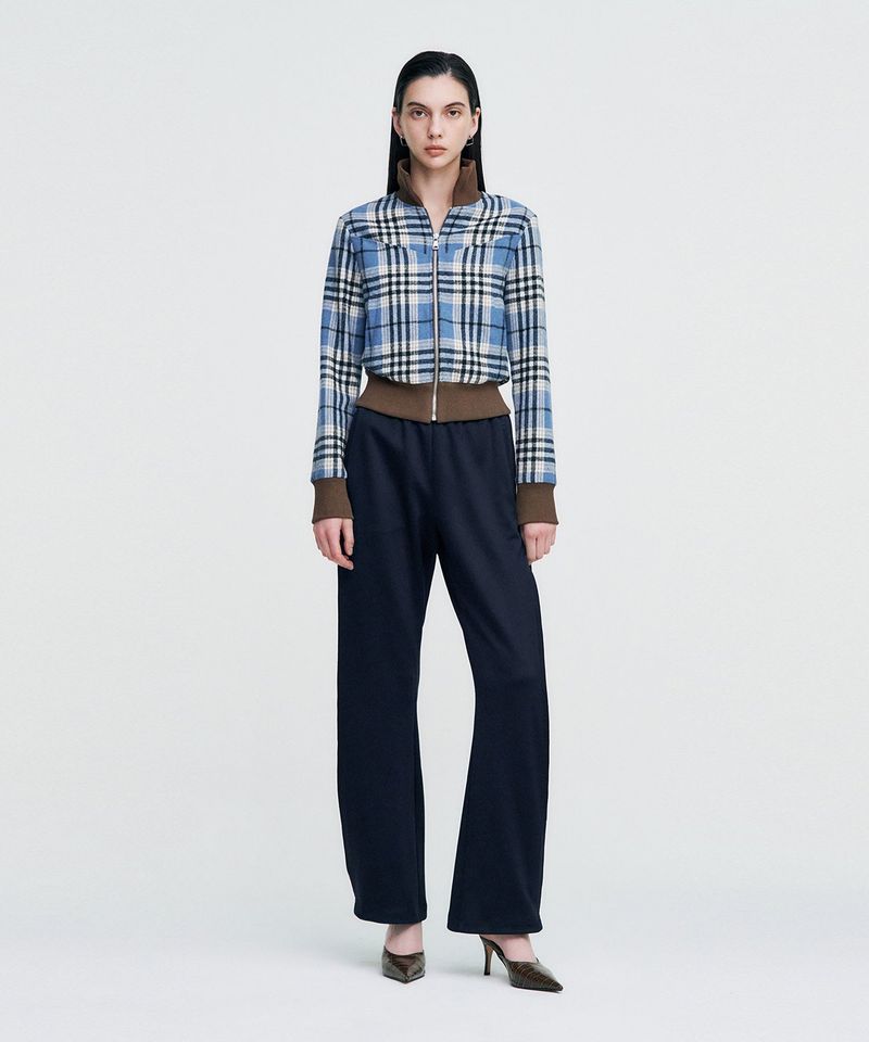 Logo Tape Track Pants _ NAVY