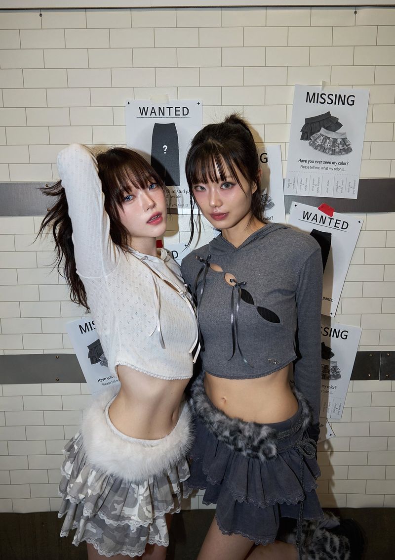 (2nd reorder) snow fur belt - white
