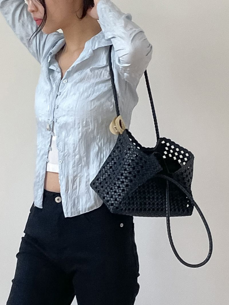 INCHANT ME（インチャントミー）の「[Pouch SET] Rattan Weaving Shoulder Bag（Bags）」