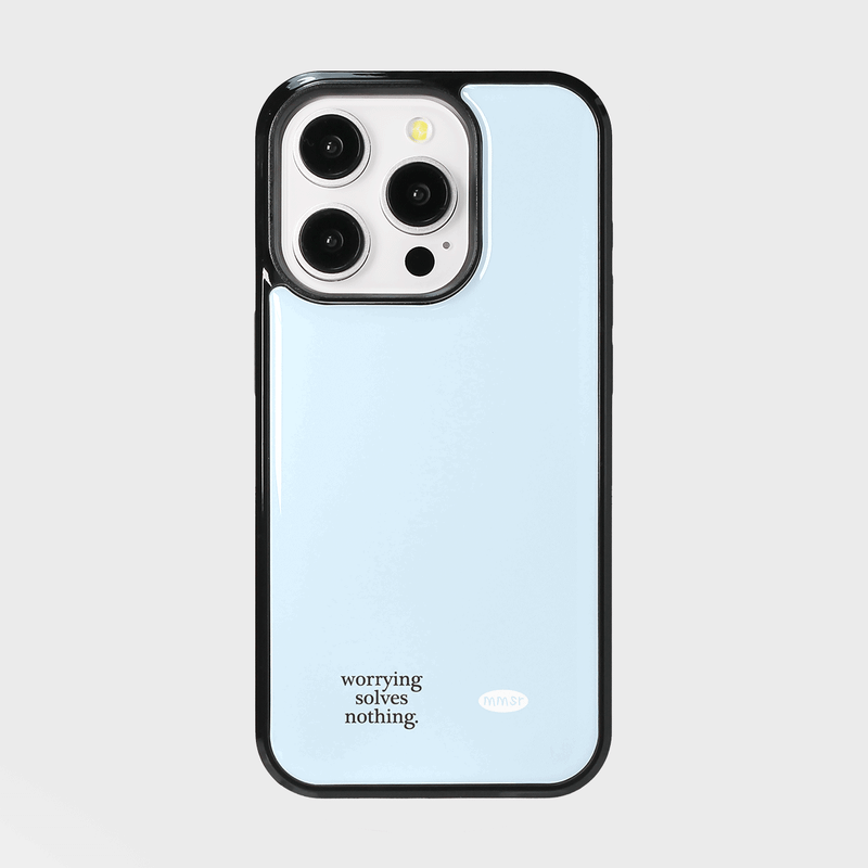 murmursroom（マーマーズルーム）の「holiday epoxy bumper case (sky blue)（Smartphone Accessories）」