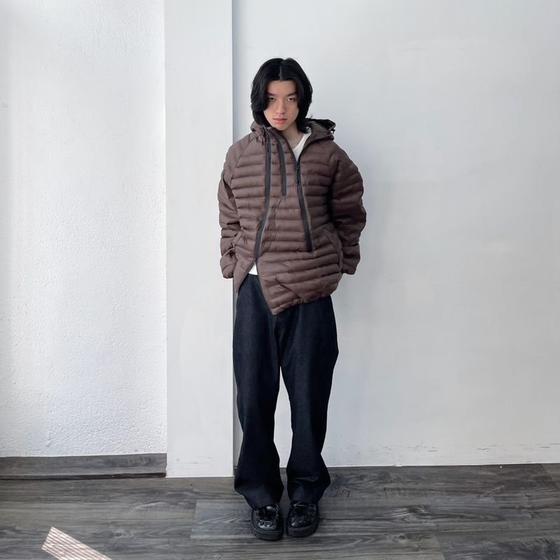 Layered Zip Down Jacket
