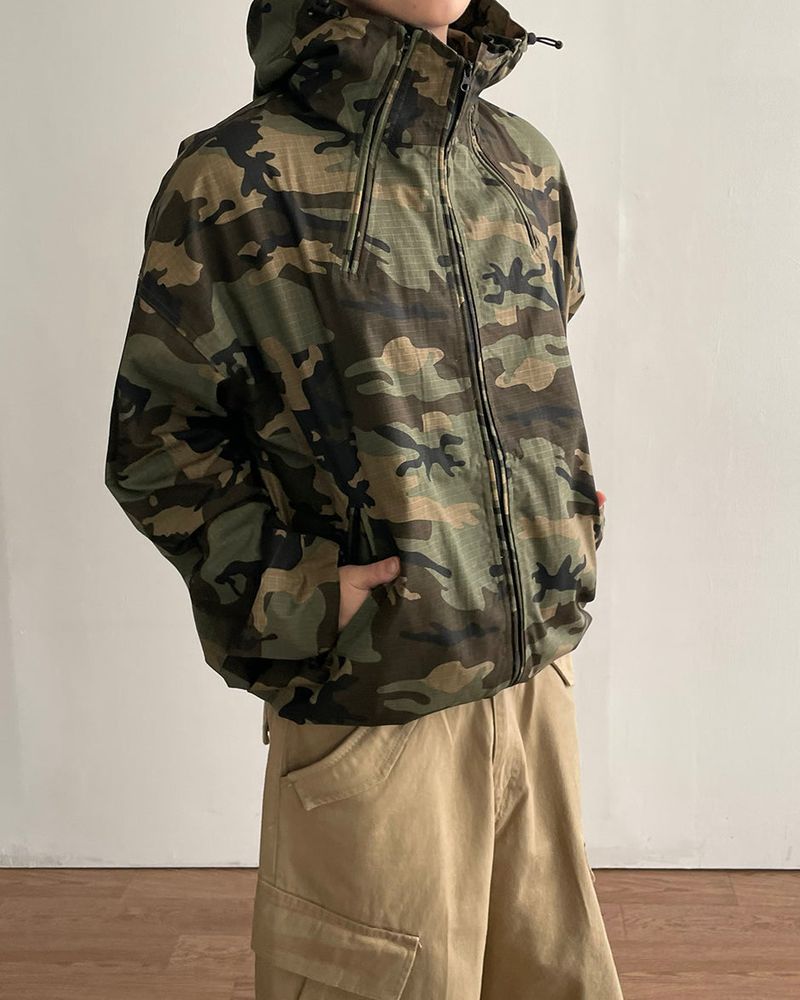 Hide Camo Windbreaker