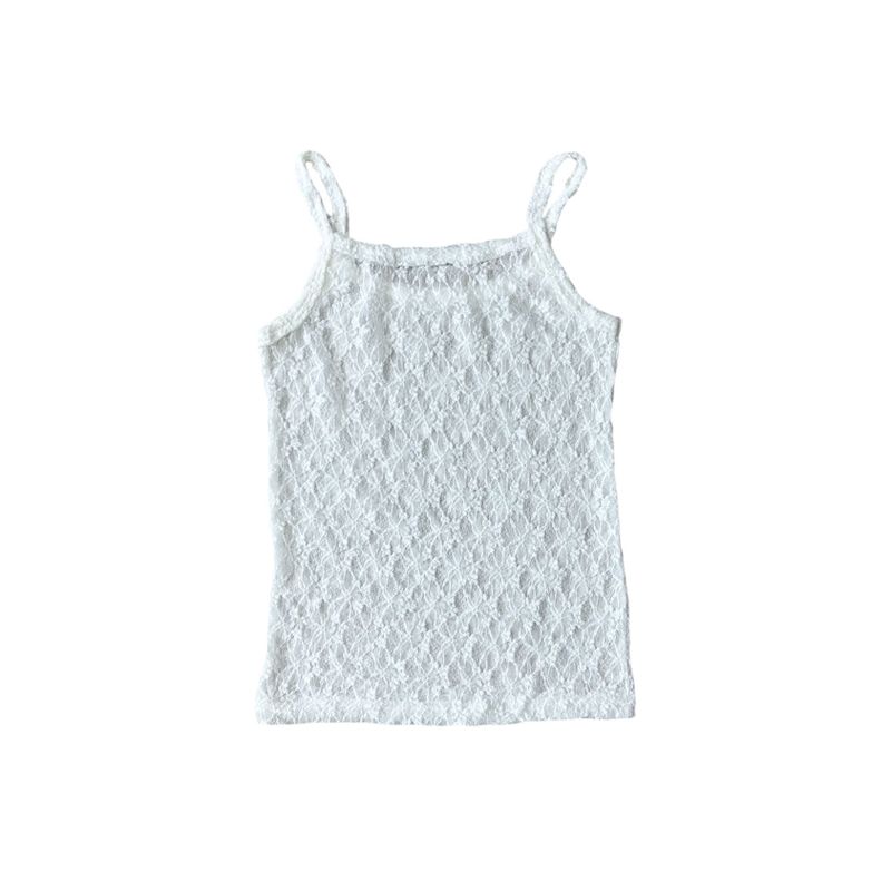 Lace sleeveless