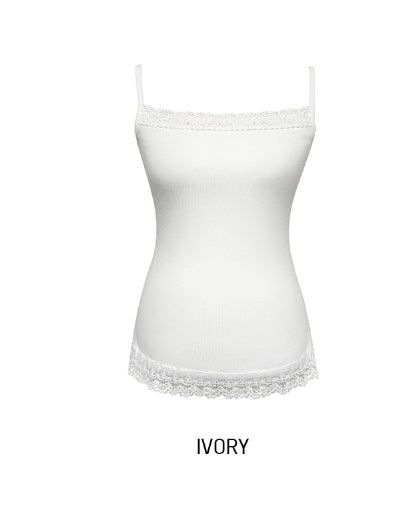 Eve Square Lace Sleeveless
