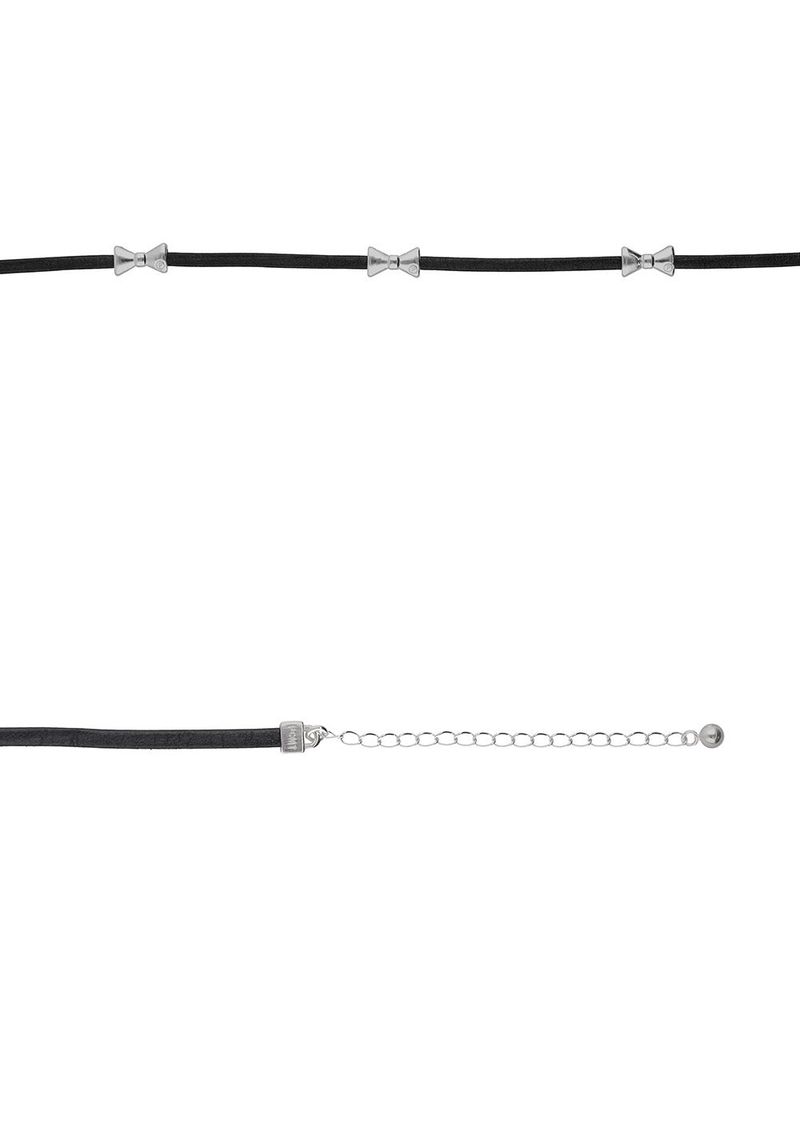 [MADE] Capsule02 3 Ribbon Leather Strap Chocker