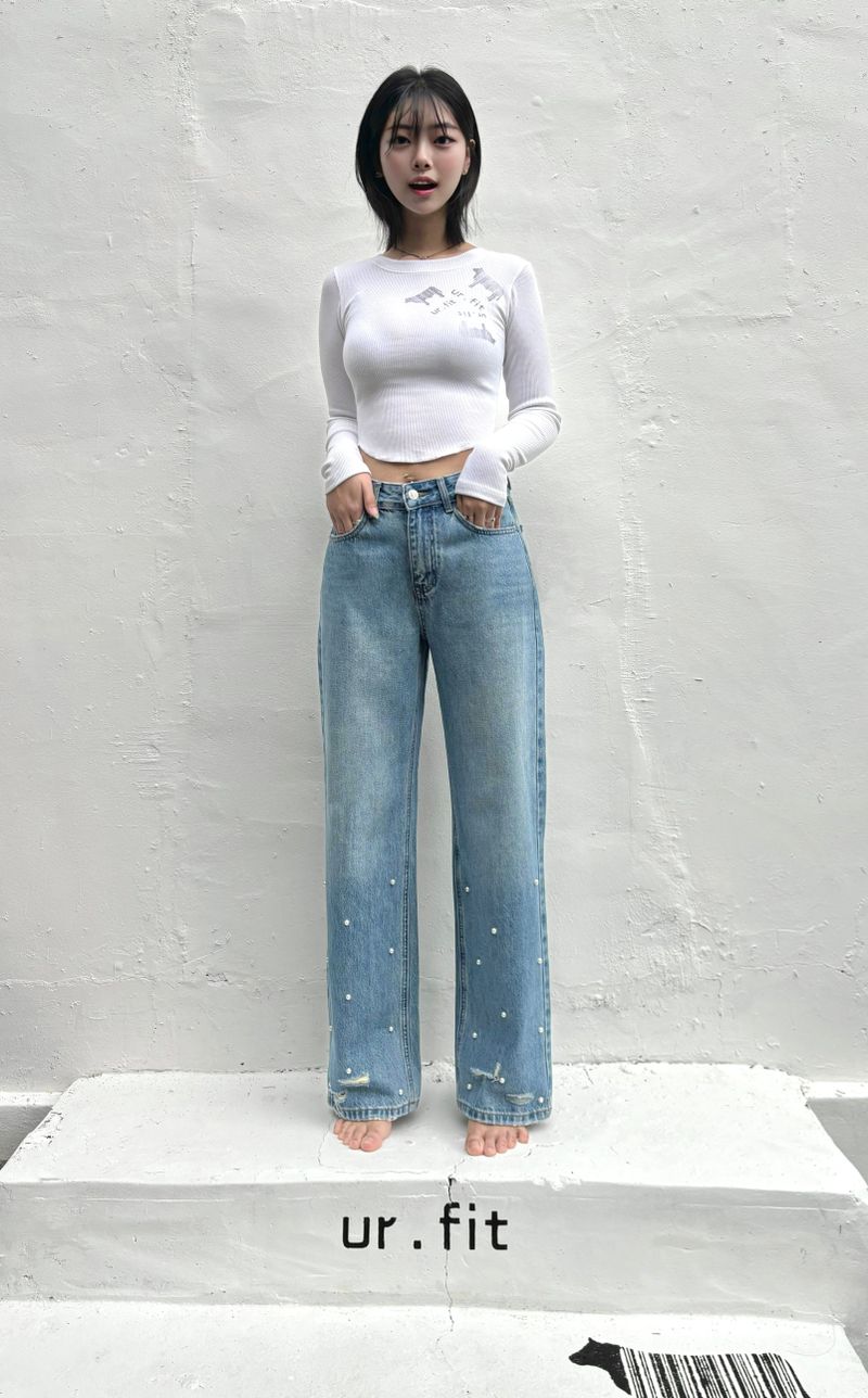 PEARL DENIM PANTS code 18309