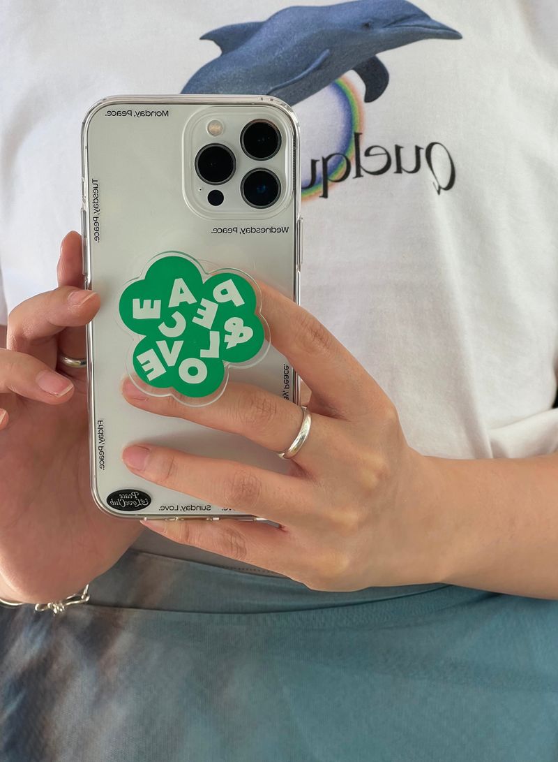 Peace&Love Oversize Griptok (2color)