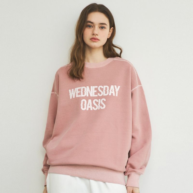 Pigment Washed Dyeing Sweatshirt_3Color
