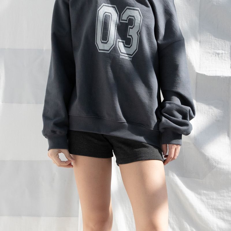 DIMANCHE（ディマンシュ）の「MINI SHORTS (GREY)（Pants）」