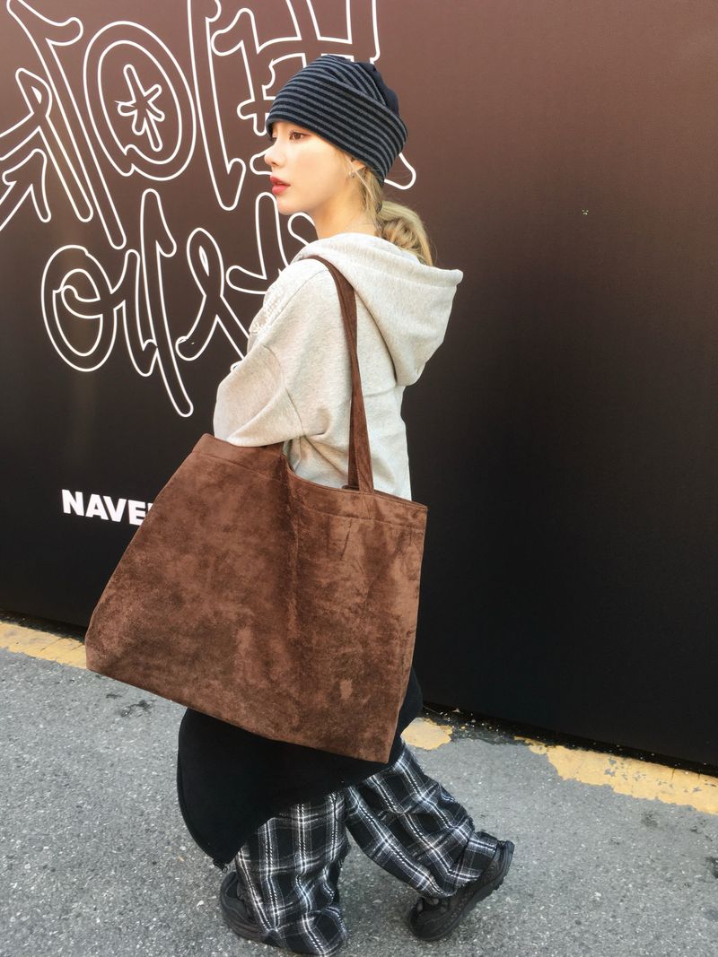 RITCORE（リットコア）の「Muffin Suede Big Shopper Bag (3c)（Bags）」