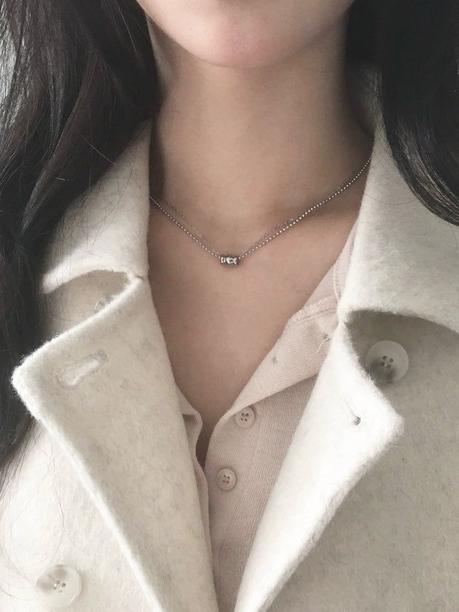 moroi(モロイ)の「Surgical two-stranded collar(Accessories)」