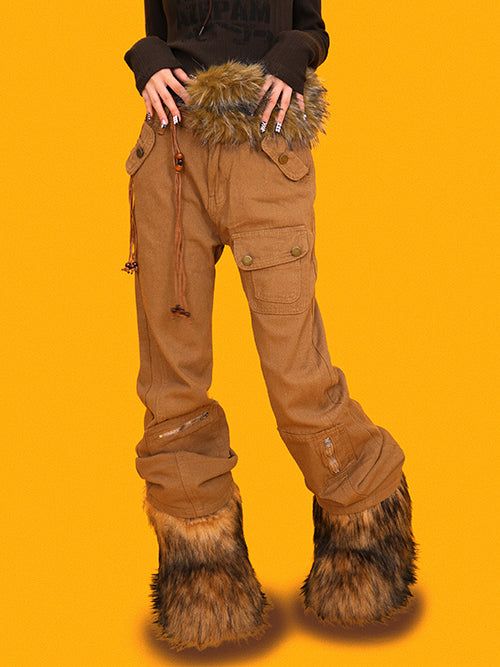 KUO(クーオ)の「キャラメルカーゴパンツ(パンツ)」