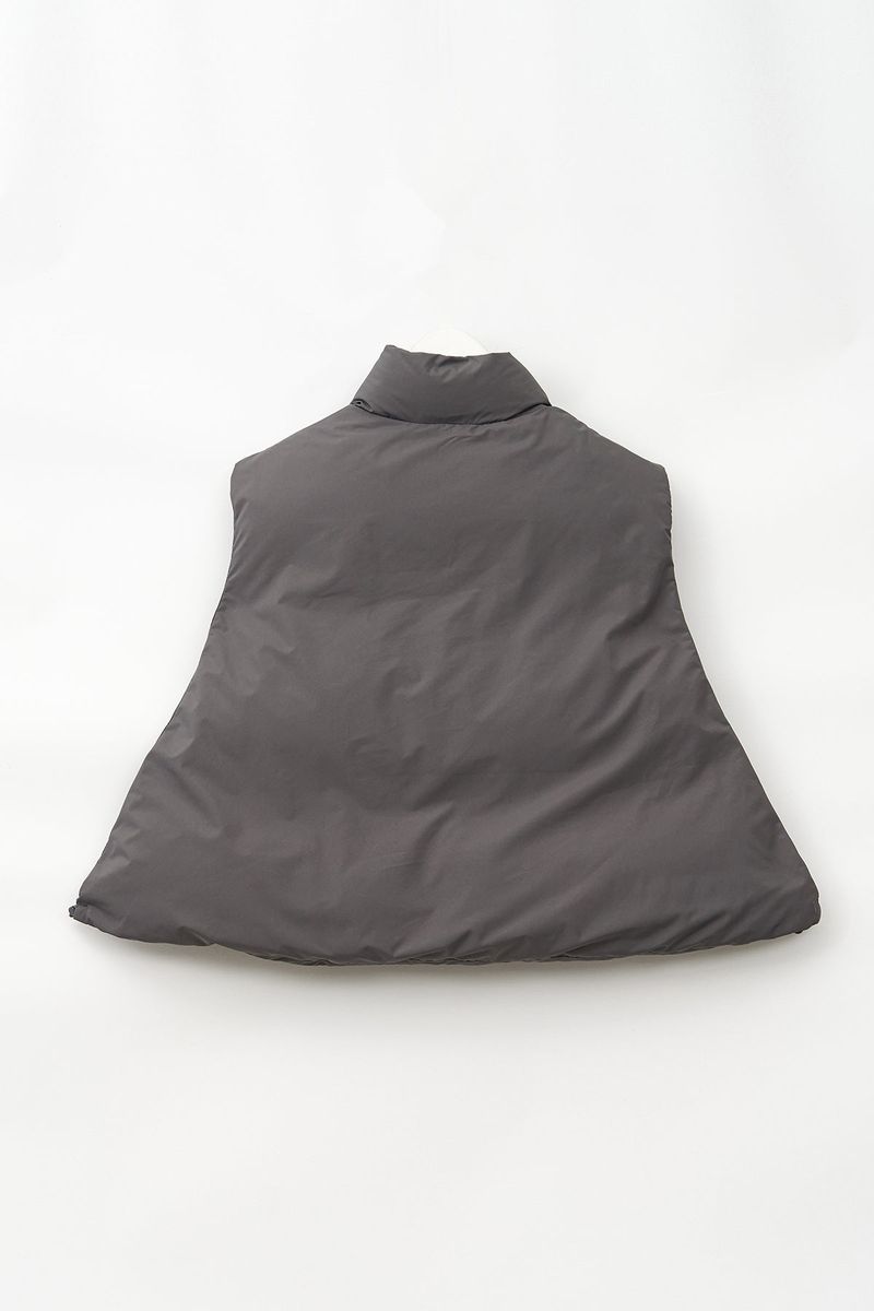 Toa Cropped Padding Vest (2color)