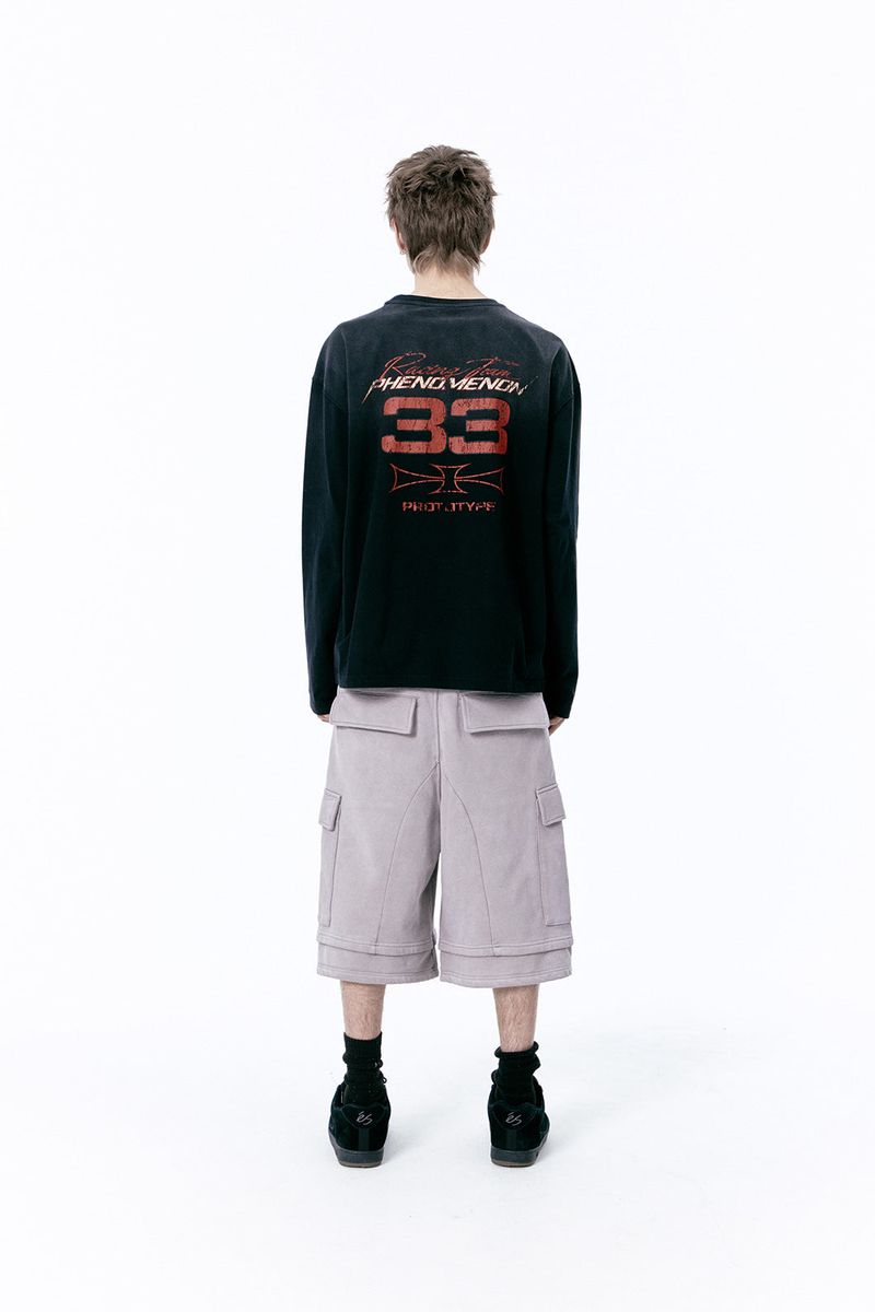 PHENOMENON L/S TEE (BLACK)