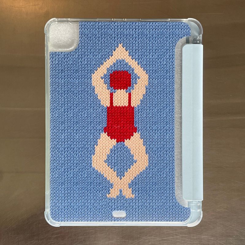 SWIMMER iPAD HARD JELL CASE_MAN