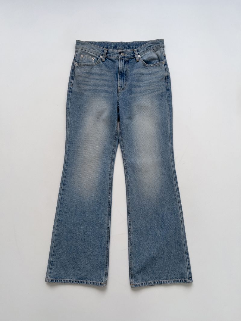 Ross Brush Semi-bootcut Denim Pants