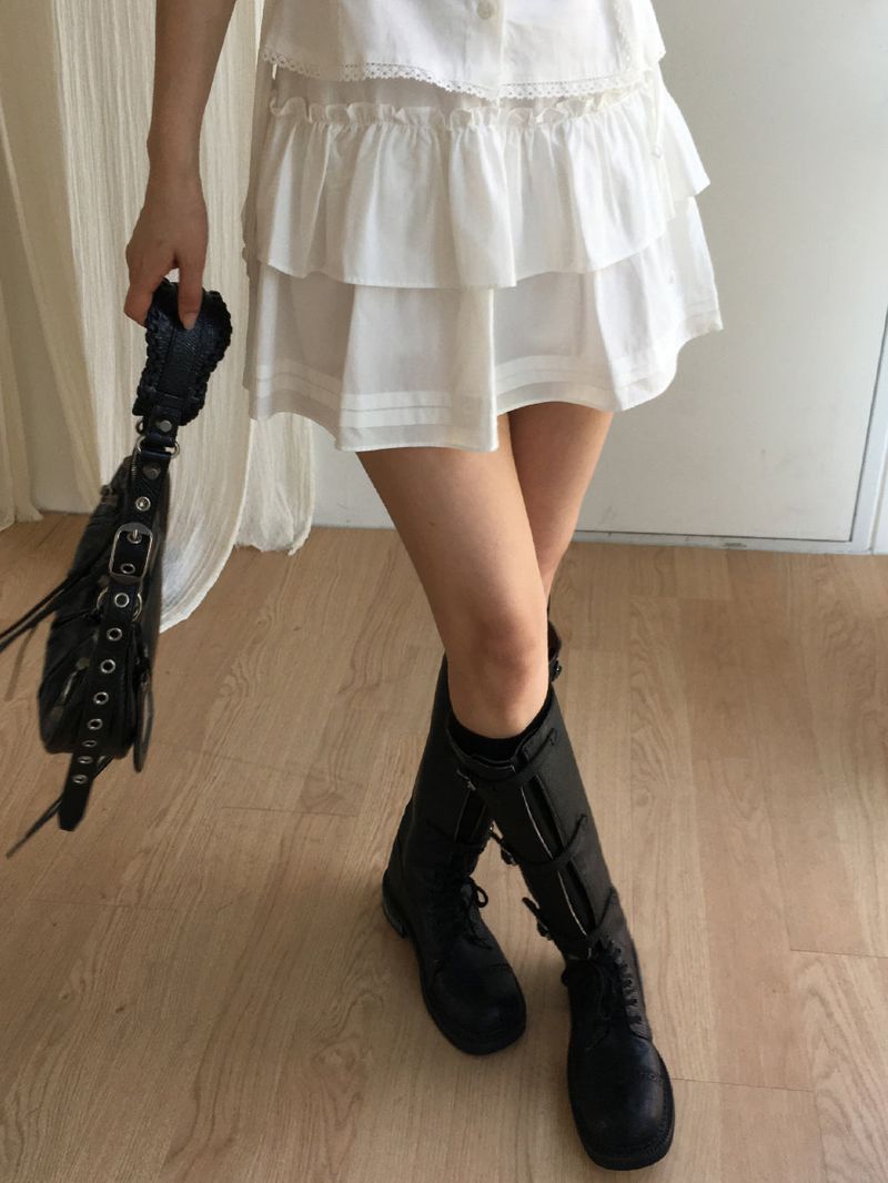 Ballerina cancan mini skirt