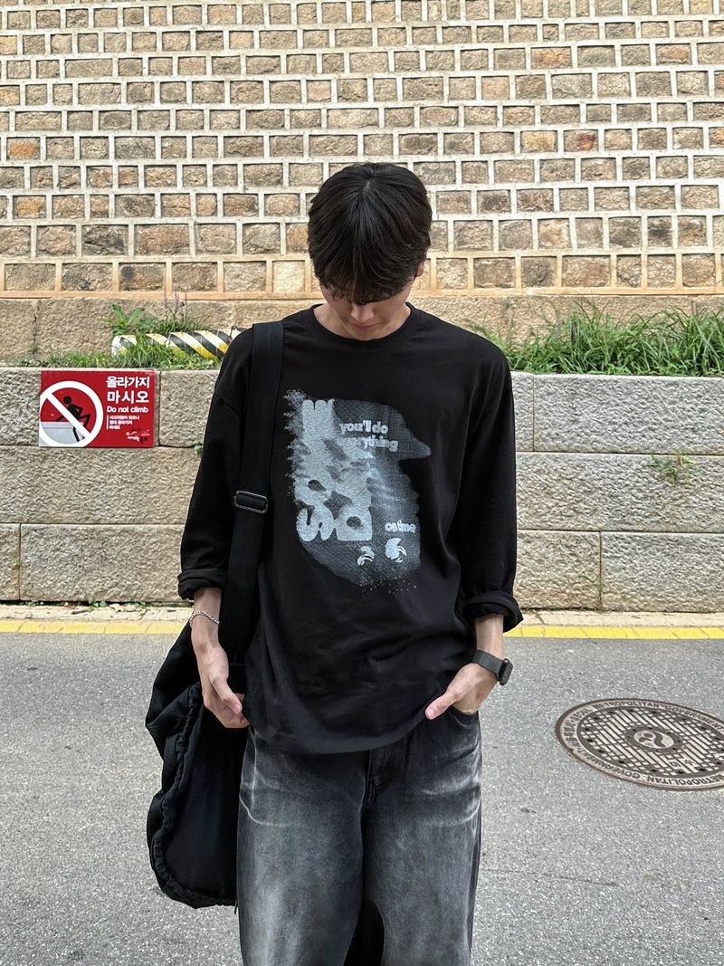 Time Printing Long Sleeve