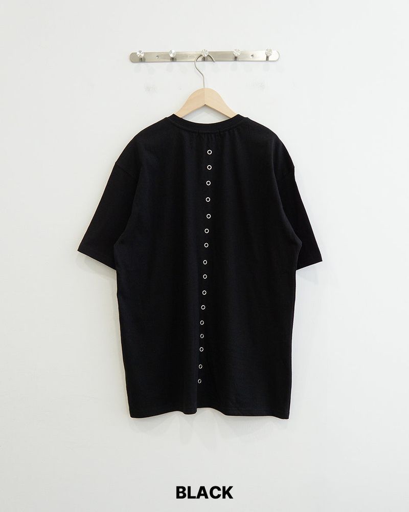 Punch Eyelet Short Sleeve T