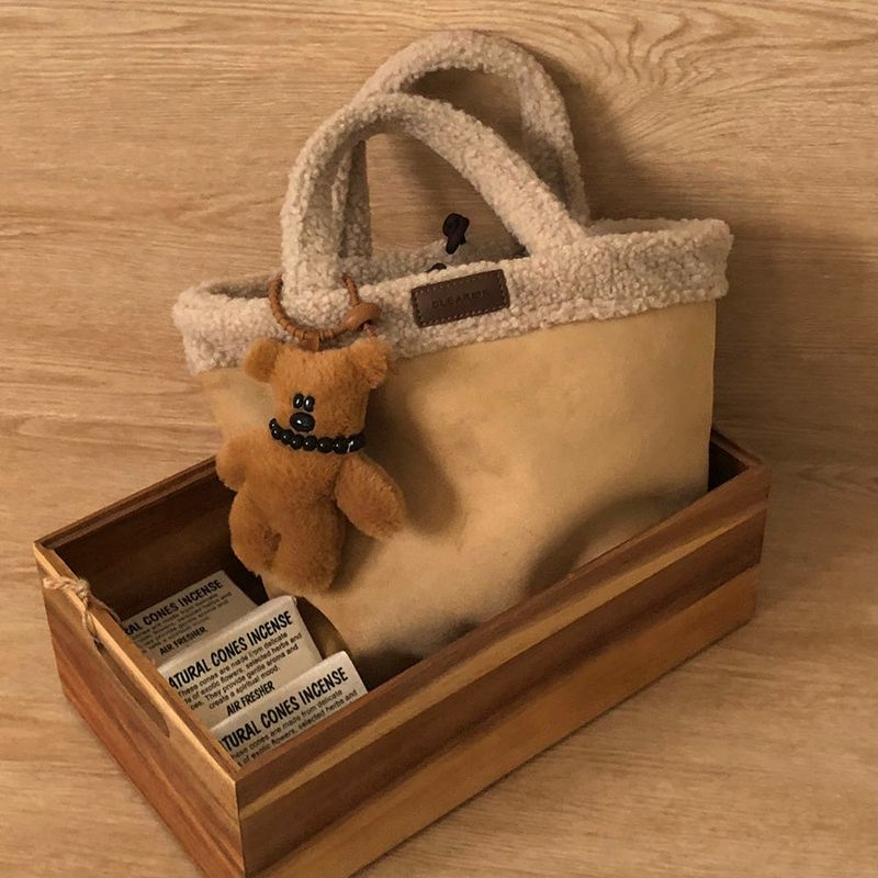 Mouton tote bag with keyring