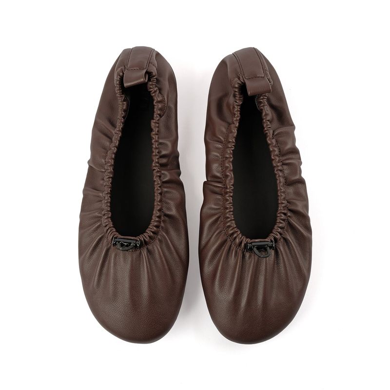 Ballet 0048. Scrunch Flat Shoes - 4colors