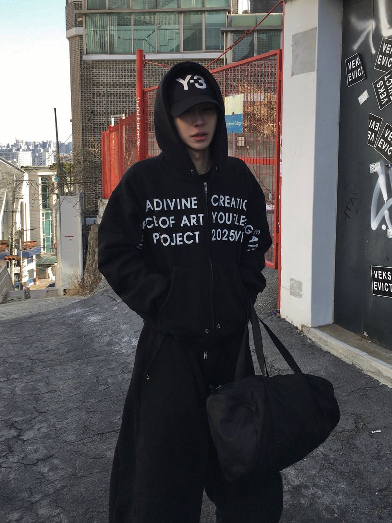 [SET] Lolly Divine Eyelet Crop Hoodie 2C