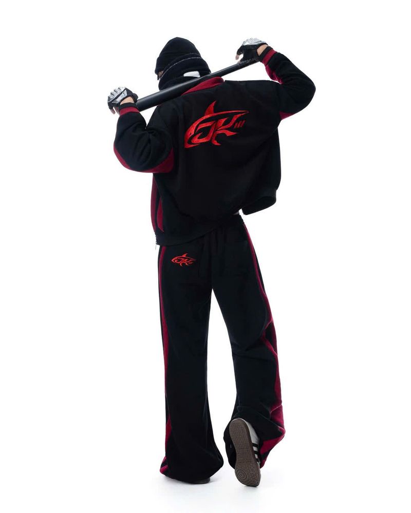 SWEAT FLARE PANTS