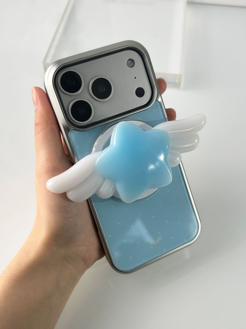 Star Wing Grip Tok Holder Smart Tok(Blue)