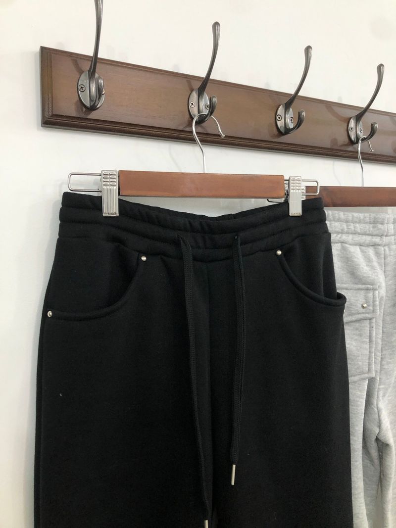 Silver Stud Bootcut Pants