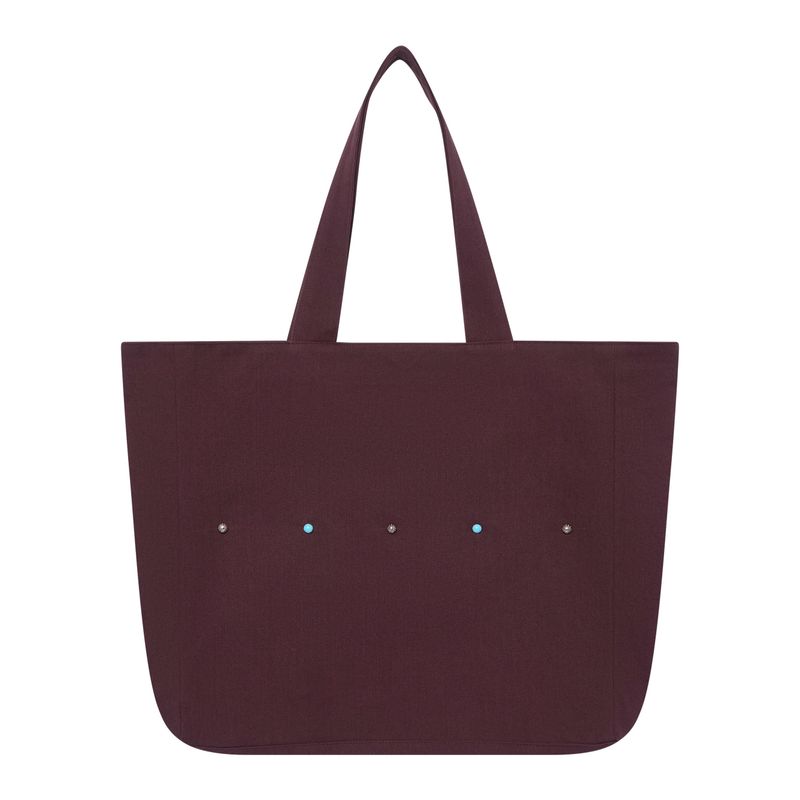 Nouvelle Lumiere(ヌヴェルルミエール)の「Aneq Tote Bag Burgundy(Bags)」