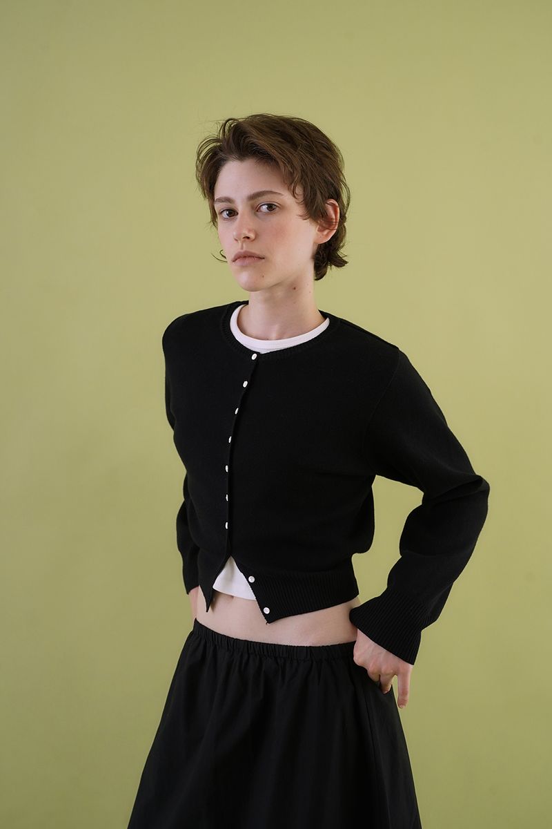 Faye lace skirt_black