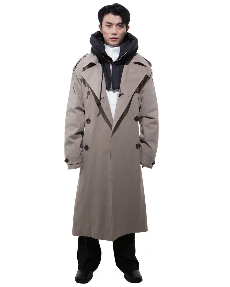 クラシックトレンチコート-BEIGE （送料込）- WooStore