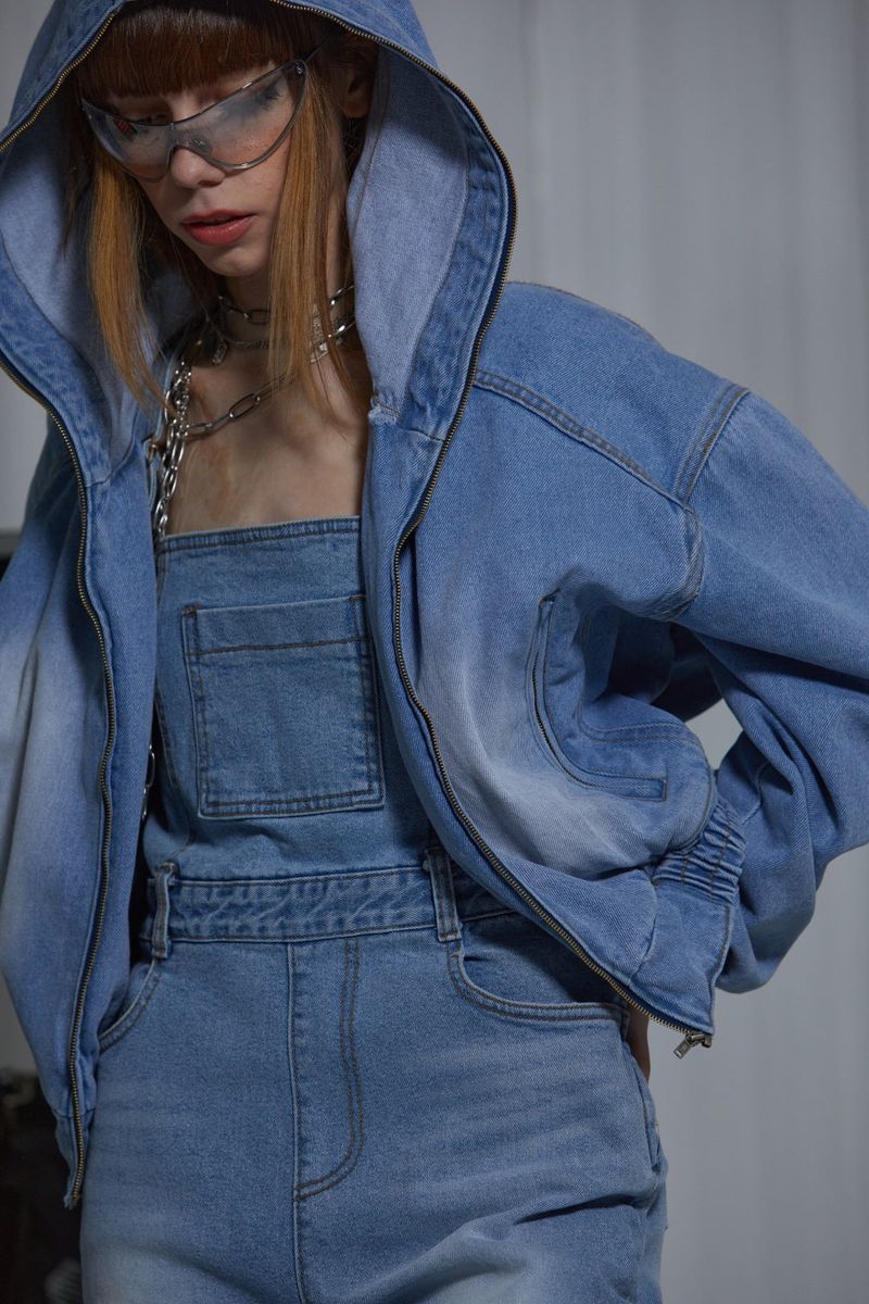 ZIPPER HOOD JACKET