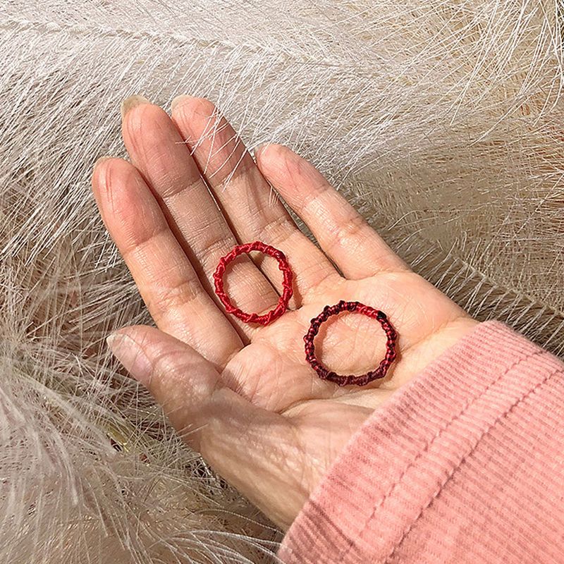 [CCNMADE] LETTER RING 2 (MIX Red)
