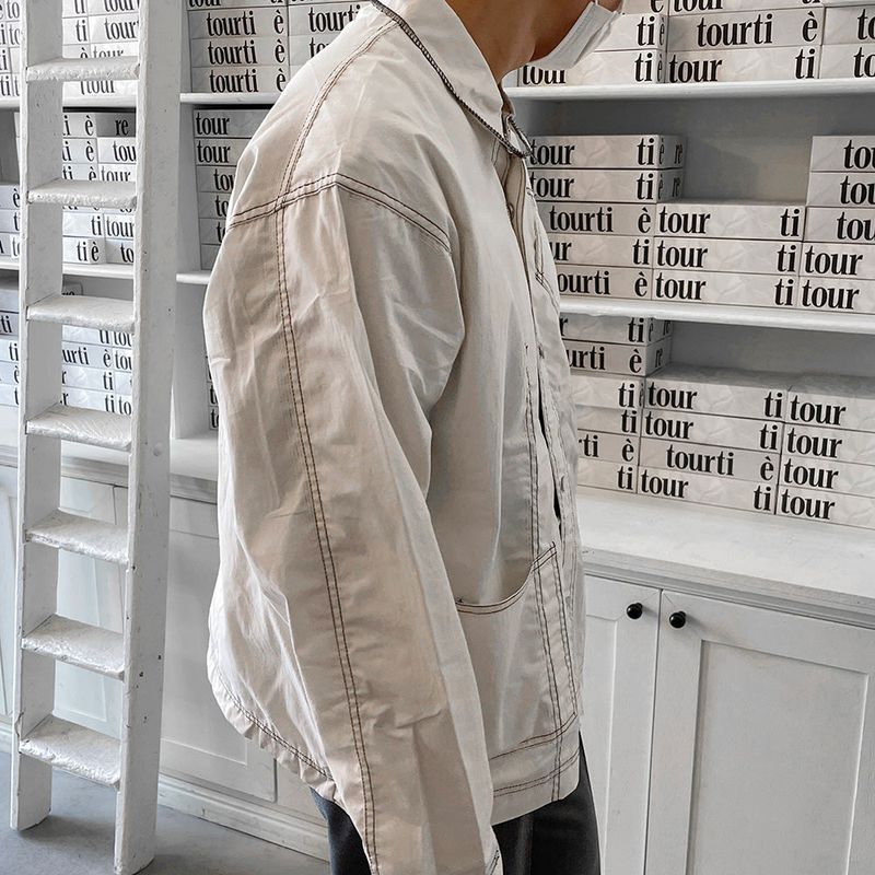 Uno Stitch Spring Jacket (2color)