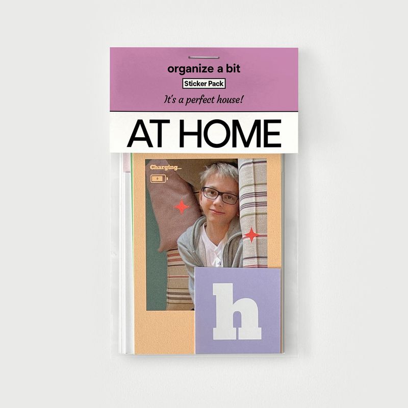 Organize a bit（オーガイナズ ア ビット）の「oab at home pack / scrap sticker set（Smartphone Accessories）」