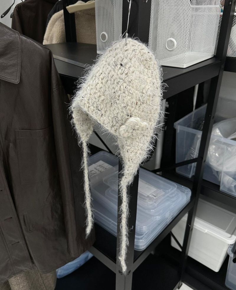 Hairy Earflap Beanie
