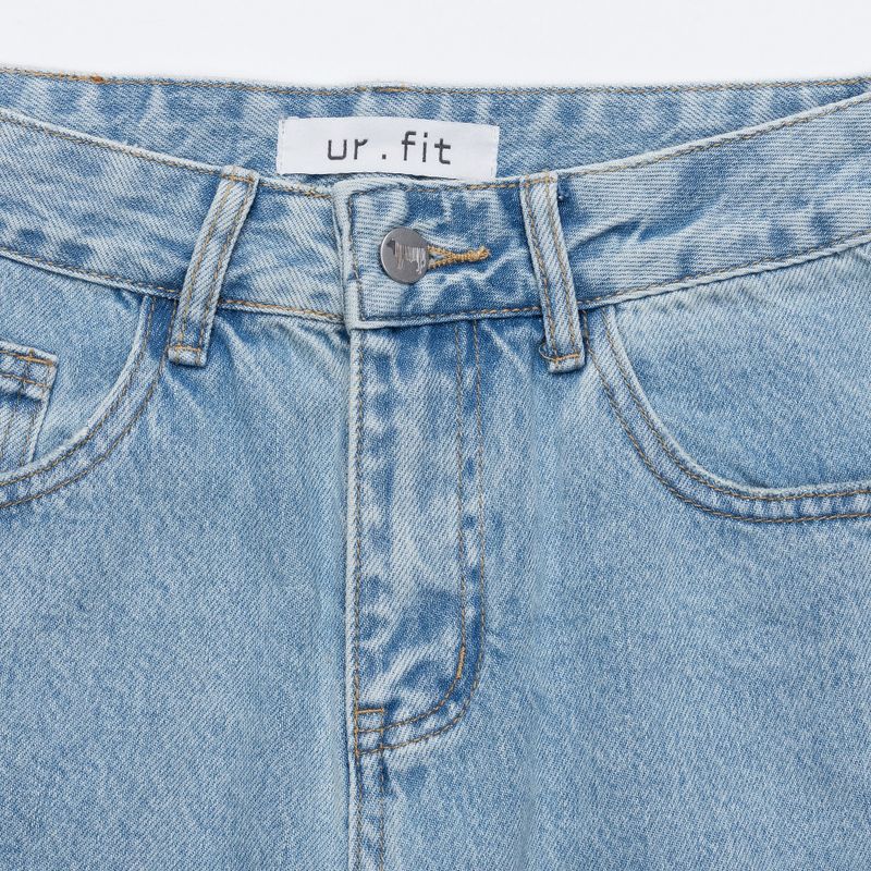 WIDE LIGHT BLUE DENIM PANTS code 21010