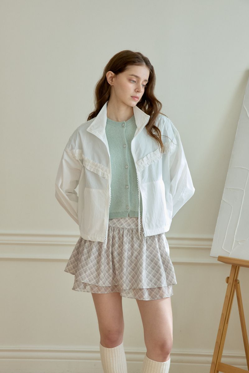 BUBBLE LACE WINDBREAKER