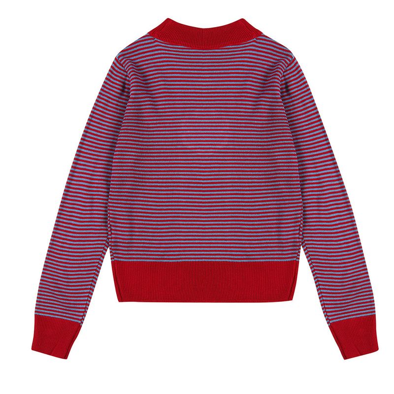 Stripe Slim Knit