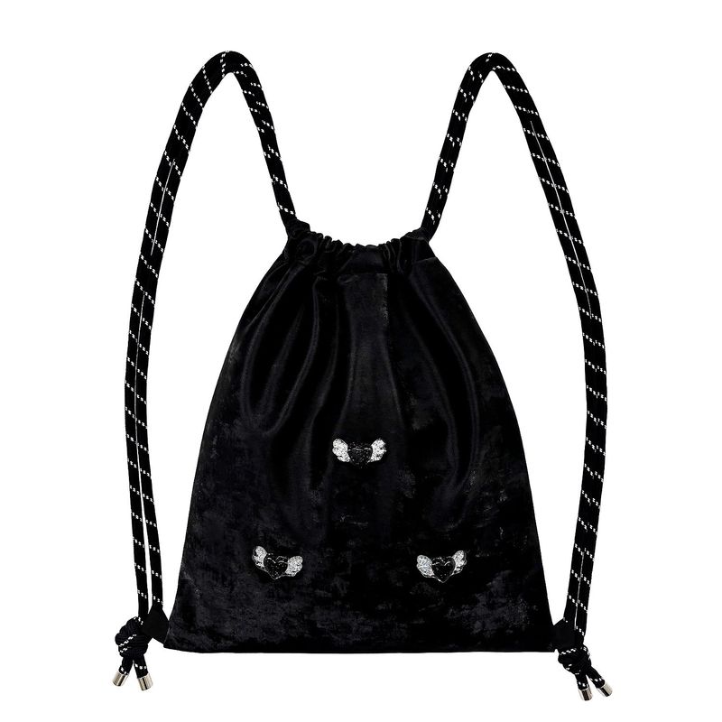 OTHER-worldly（アザーワールドリー）の「Heart Wings Gym Sack [Black]（Bags）」