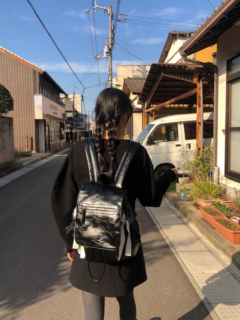 Classic bow bakcpack_black