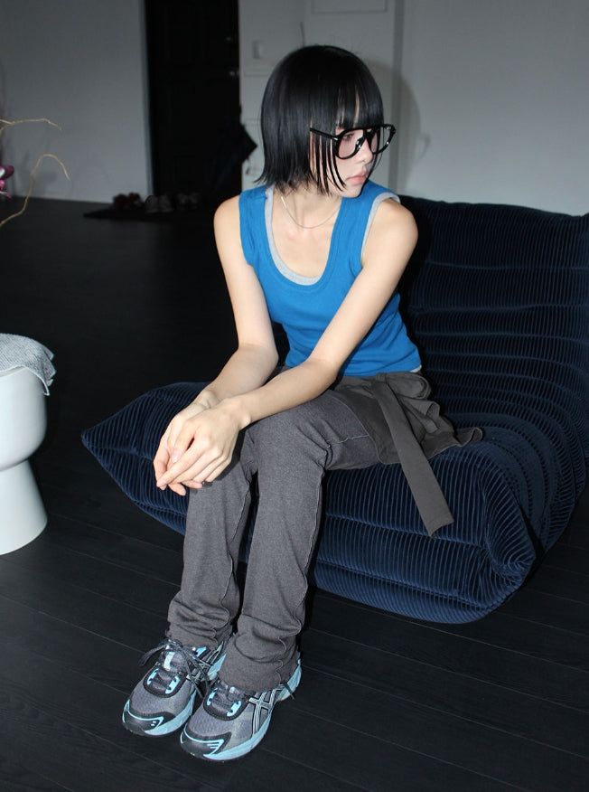 STANDARD RIBBED SLEEVELESS