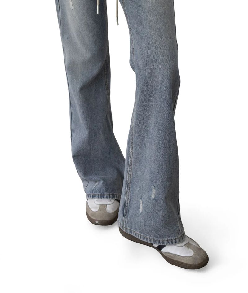 Ruin Layered Banded Bootcut