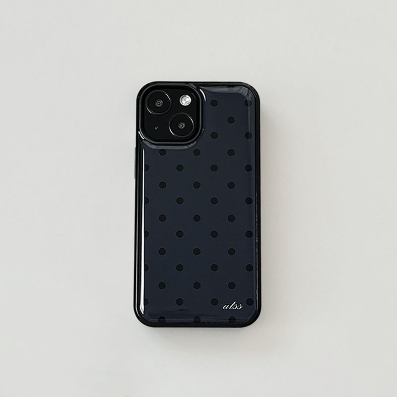 dot epoxy bumper case(dark grey)
