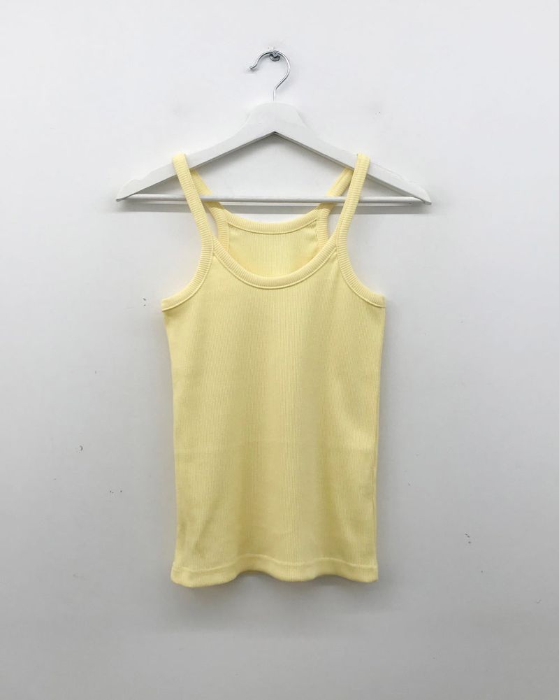 Ripen point sleeveless top (7color)