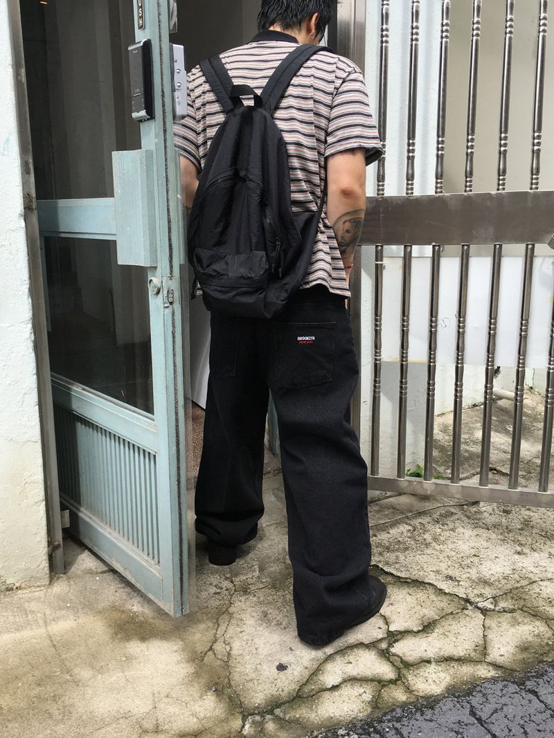 No.1349 back LT point denim PT (3color)
