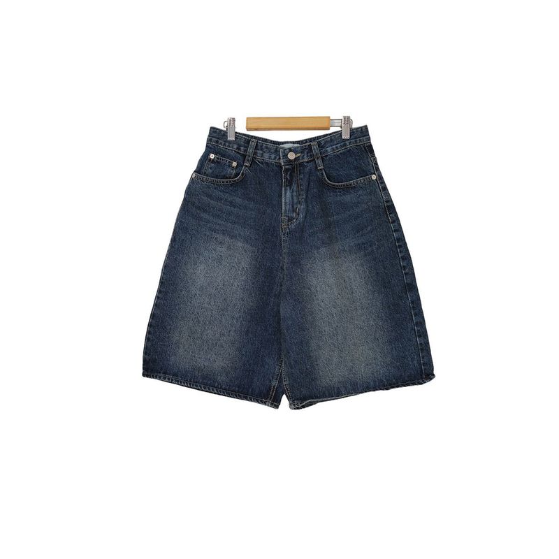 Kirin Bermuda denim pants