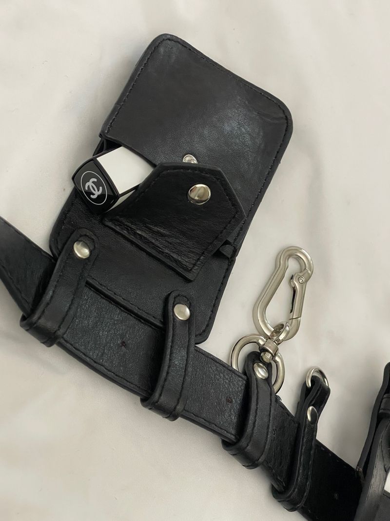 Pocket keychain belt