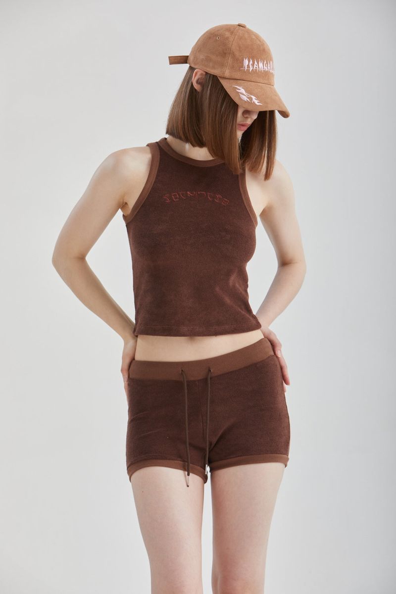 COTTON TERRY SHORTS